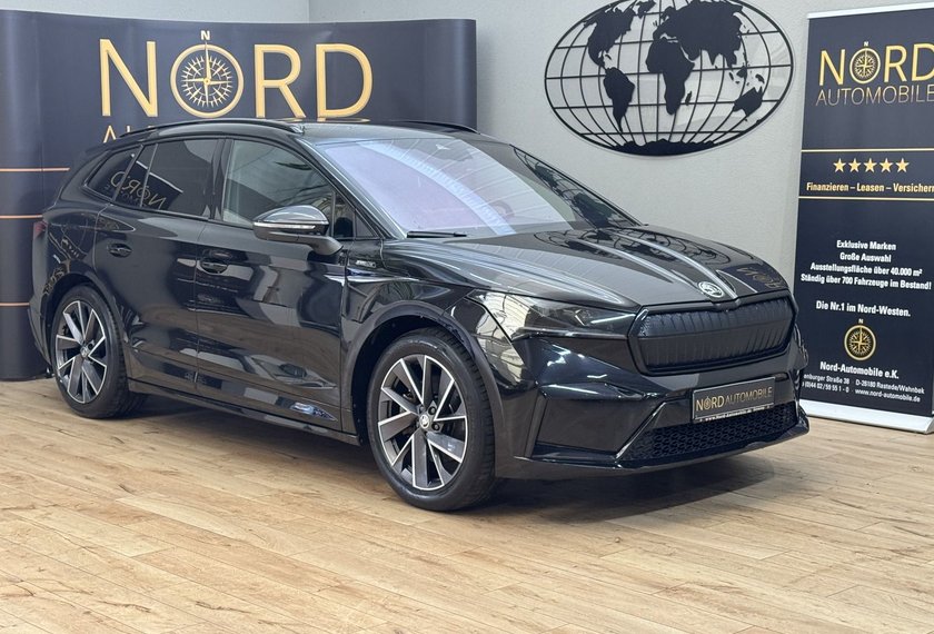Skoda Enyaq Enyaq iV 80 x Sportline Matrix/21/Leder/Kamera