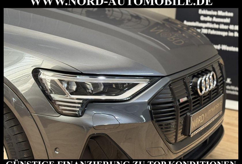 Audi e-tron e-tron 55 QU.S-Line Optik schwarz Pano/AHK/21/
