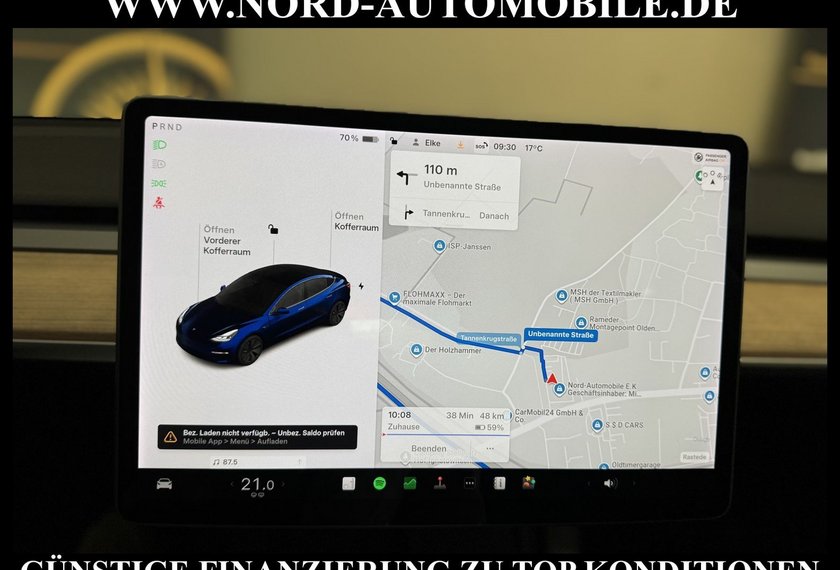 Tesla Model 3 Model 3 Long Range Dual AWD*AUTOPIL*PANO*WÄRMEP*