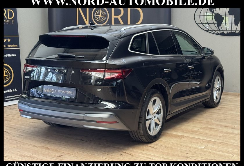 Skoda Enyaq Enyaq iV 80 Eco Suite Leder/AHK/Wärmepumpe/ Eco-