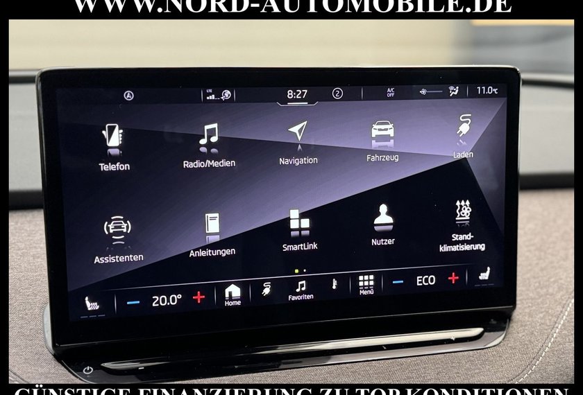 Skoda Enyaq Enyaq iV 80 Lodge Wärmepumpe/Kamera/Navi/LED/19