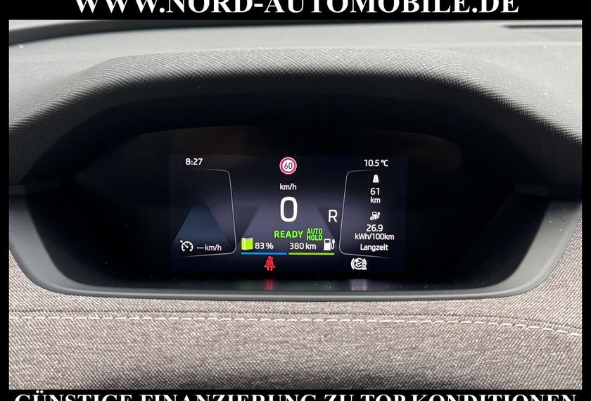 Skoda Enyaq Enyaq iV 80 Lodge Wärmepumpe/Kamera/Navi/LED/19