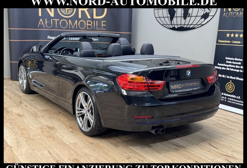 BMW 420 420 i Sport Line Cabrio *XENON*NAVI*LEDER*SHZ*