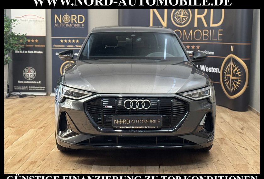 Audi e-tron e-tron 55 QU.S-Line Optik schwarz Pano/AHK/21/