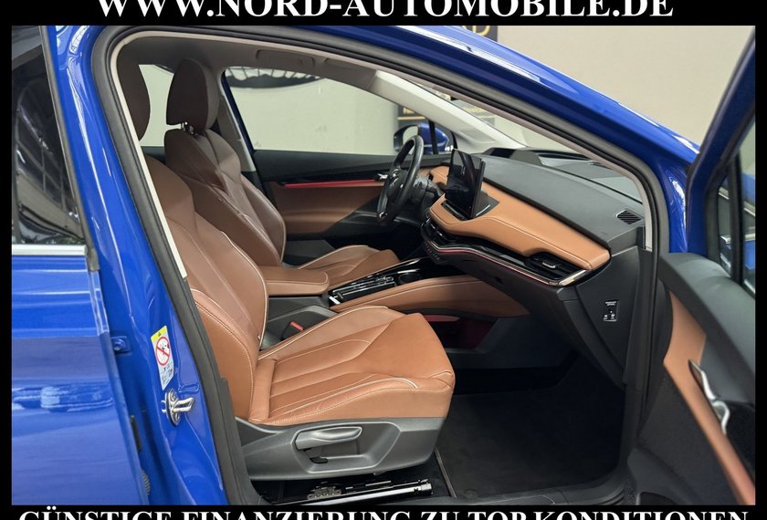 Skoda Enyaq Enyaq iV 80 Leder/Wärmepumpe/Pano/h-ead-Up ecoSu