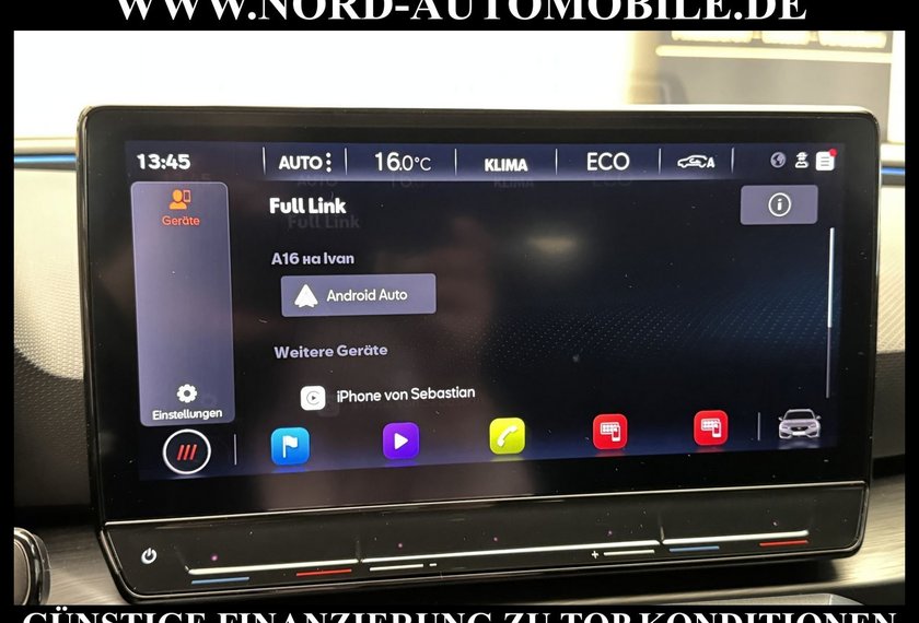 Cupra Leon Leon SP VZ 1.4 TSI e-HYBRID DSG AHK/Kamera/19/