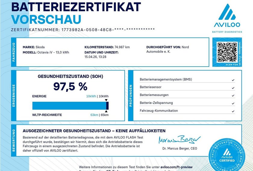 Skoda Octavia Octavia iV Combi Sportline 1.4 TSI DSG Pano/Kame
