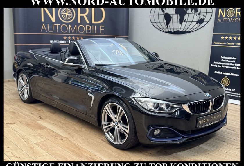 BMW 420 420 i Sport Line Cabrio *XENON*NAVI*LEDER*SHZ*