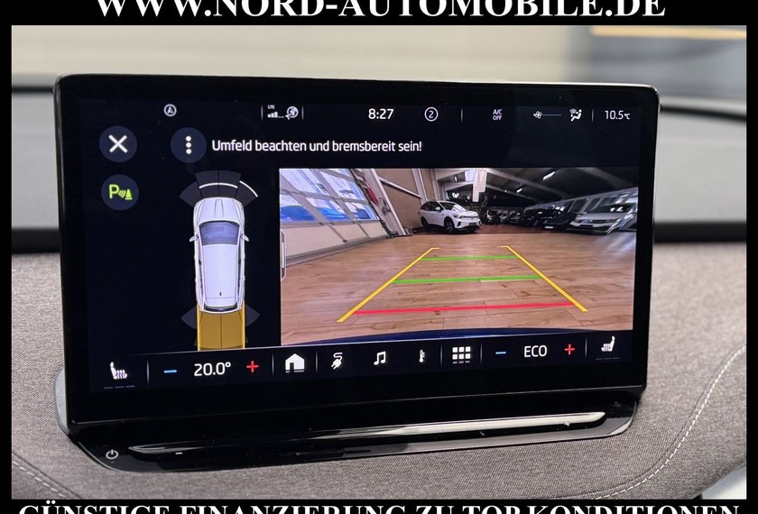 Skoda Enyaq Enyaq iV 80 Lodge Wärmepumpe/Kamera/Navi/LED/19