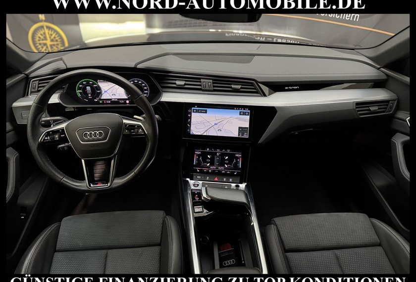 Audi e-tron e-tron 55 QU.S-Line AHK/21/Kamera/ACC/Teilleder