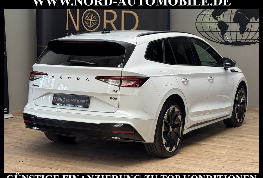 Skoda Enyaq Enyaq iV 80x Sportline Pano/Wärmepumpe/AHK/21/