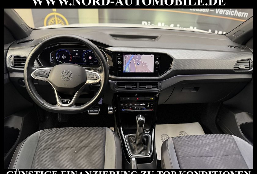 Volkswagen T-Cross T-Cross R-Line 1.0 TSI DSG Teilleder/18/Navi/LED