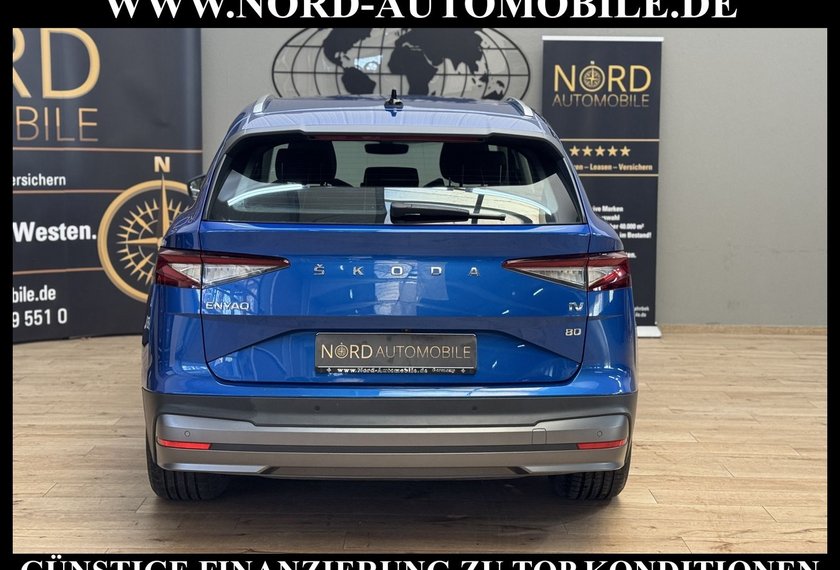 Skoda Enyaq Enyaq iV 80 Lodge Wärmepumpe/Kamera/Navi/LED/19