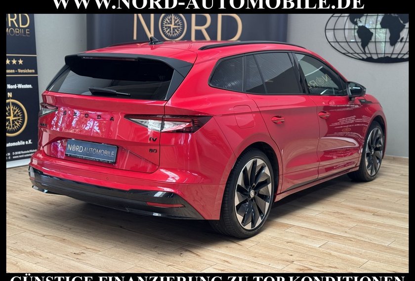 Skoda Enyaq Enyaq iV 80 Sportline Wärmepumpe/Pano/21/Leder