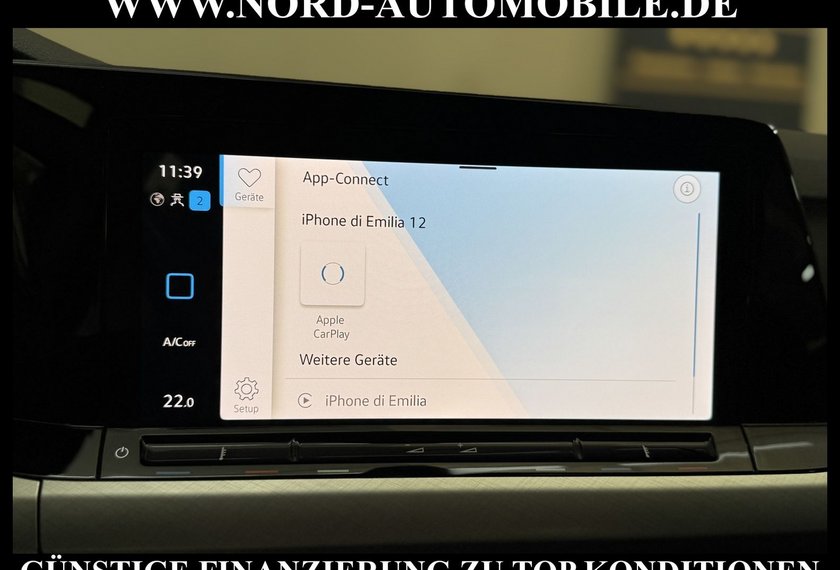 Volkswagen Golf Golf Life 1.0 eTSI DSG Side&amp;Lane/ACC/Navi/LED