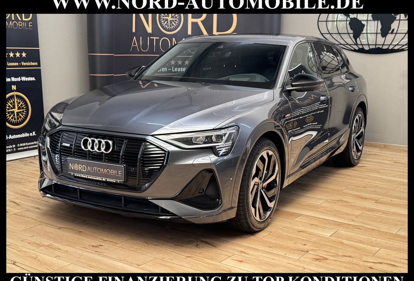 Audi e-tron e-tron 55 QU.S-Line Optik schwarz Pano/AHK/21/