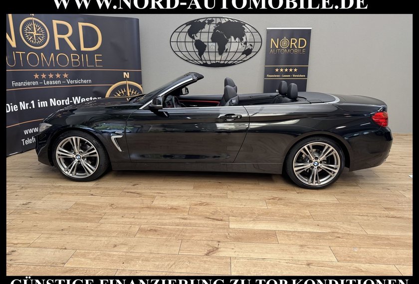 BMW 420 420 i Sport Line Cabrio *XENON*NAVI*LEDER*SHZ*