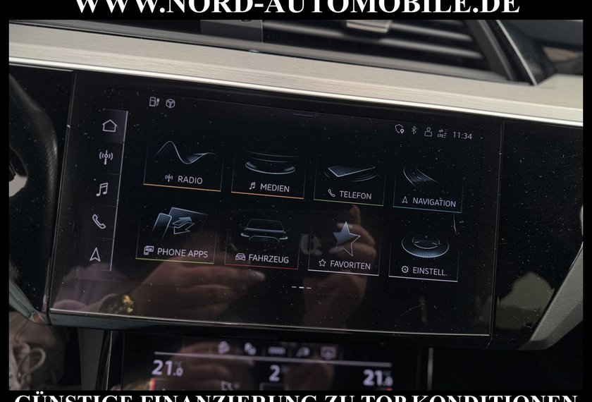 Audi e-tron e-tron 55 QU.S-Line AHK/Matrix/Kamera/21/B&amp;O