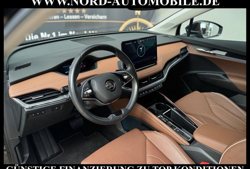 Skoda Enyaq Enyaq iV 80 Eco Suite Leder/AHK/Wärmepumpe/ Eco-