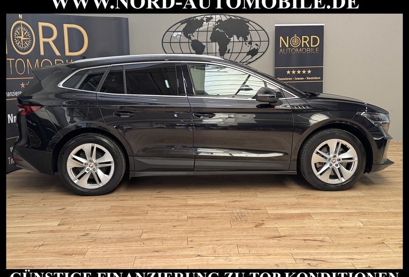 Skoda Enyaq Enyaq iV 80 Eco Suite Leder/AHK/Wärmepumpe/ Eco-