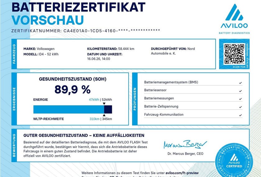 Volkswagen ID.4 ID.4 Pure Performance ACC/Navi/LED/PDC/19