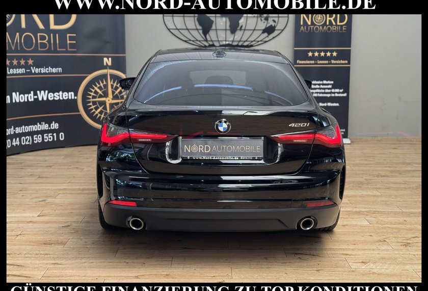 BMW 420 420 i Gran Coupé *LED*Curved*ParkAss+*Leder*18Z*