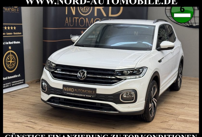 Volkswagen T-Cross T-Cross R-Line 1.0 TSI DSG Teilleder/18/Navi/LED