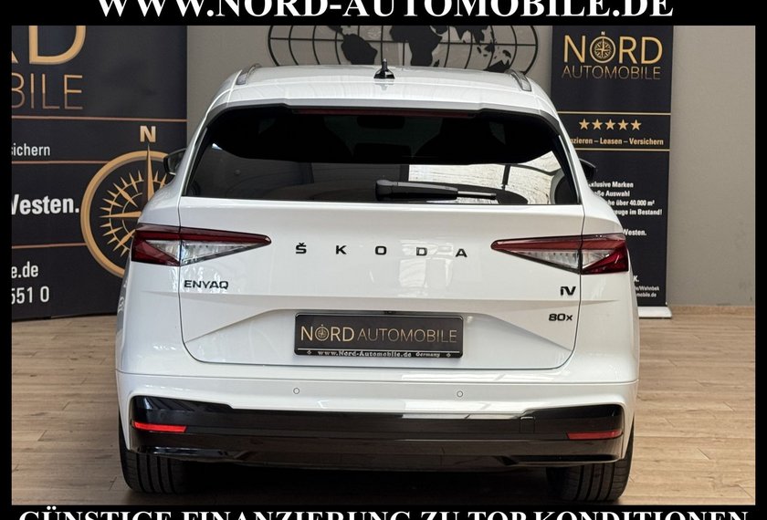 Skoda Enyaq Enyaq iV 80x Sportline Pano/Wärmepumpe/AHK/21/