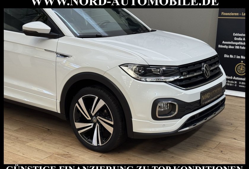 Volkswagen T-Cross T-Cross R-Line 1.0 TSI DSG Teilleder/18/Navi/LED