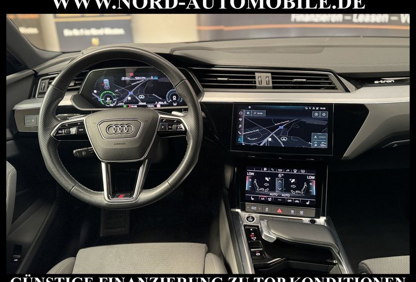 Audi e-tron e-tron 50 QU.S-Line Advanced Teilleder/HadUp/AHK