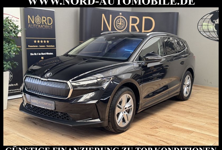 Skoda Enyaq Enyaq iV 80 Eco Suite Leder/AHK/Wärmepumpe/ Eco-
