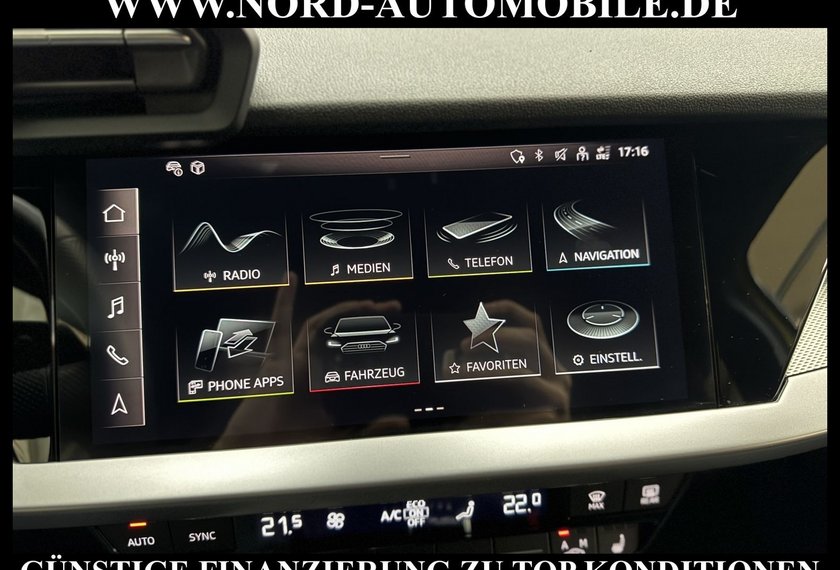 Audi A3 A3 Sportback S-Line 30 TFSI Leder/Navi/18/Virtua