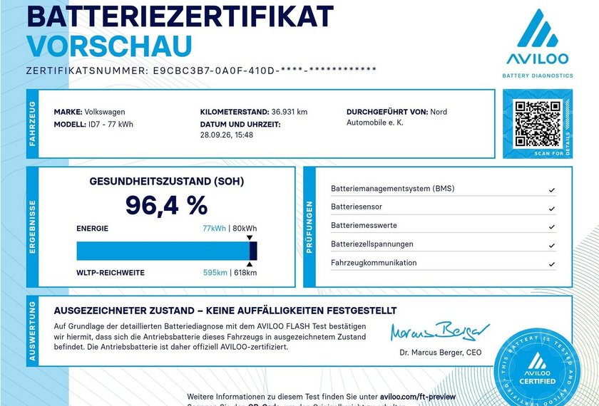 Volkswagen ID.7 ID.7 Tourer Pro AHK/Matrix/AreaView/HeadUp/20