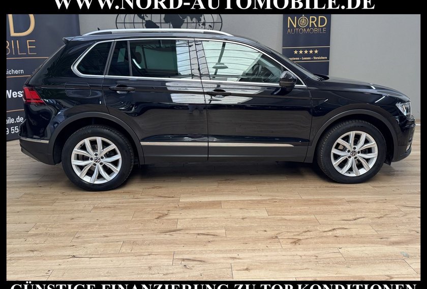 Volkswagen Tiguan Tiguan Highline 4MOT 2.0 TDI DSG Leder/AHK/StHz/