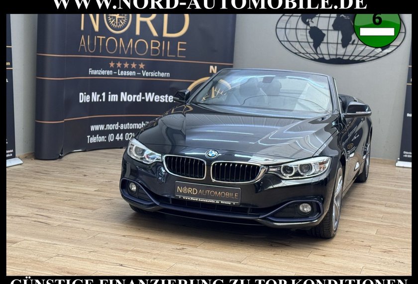BMW 420 420 i Sport Line Cabrio *XENON*NAVI*LEDER*SHZ*