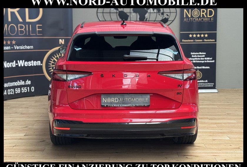 Skoda Enyaq Enyaq iV 80 Sportline Wärmepumpe/Pano/21/Leder