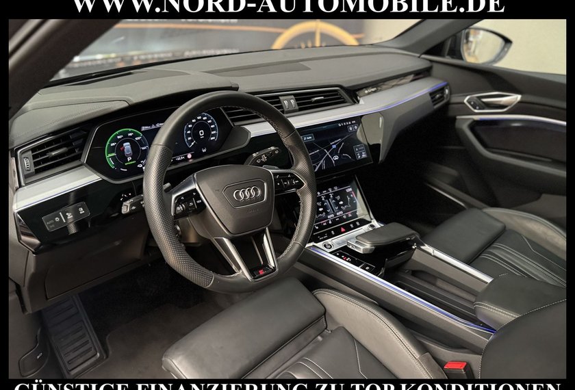 Audi e-tron e-tron 55 QU.S-Line Optik schwarz Pano/AHK/21/