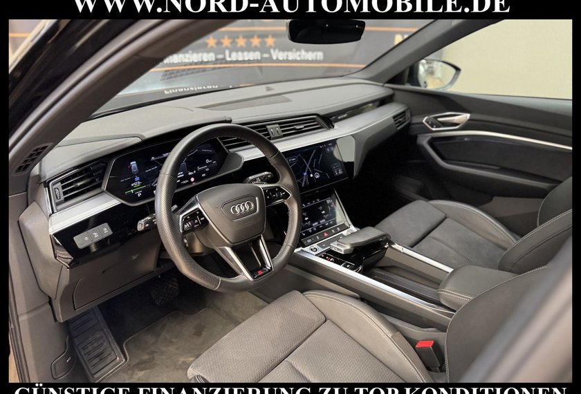 Audi e-tron e-tron S-Line QU. Optik schwarz Teilleder/Matrix