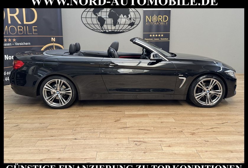 BMW 420 420 i Sport Line Cabrio *XENON*NAVI*LEDER*SHZ*