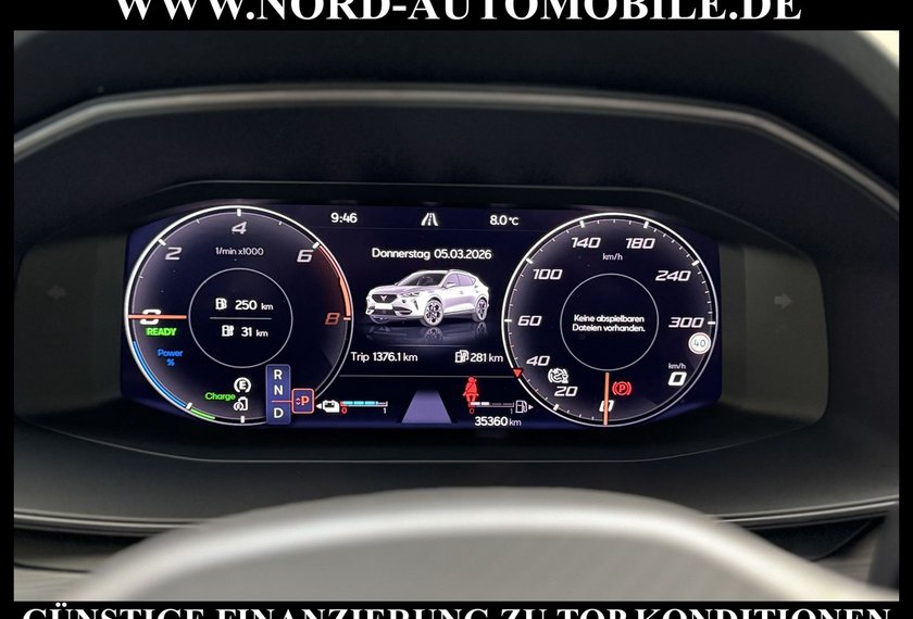 Cupra Formentor Formentor 1.4 TSI e-HYBRID DSG Kamera/Navi/LED