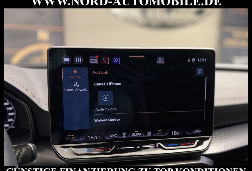 Cupra Leon Leon 2.0TDI DSG Teilleder/Navi/LED/APS/18/MY2025