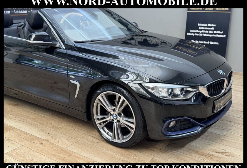BMW 420 420 i Sport Line Cabrio *XENON*NAVI*LEDER*SHZ*