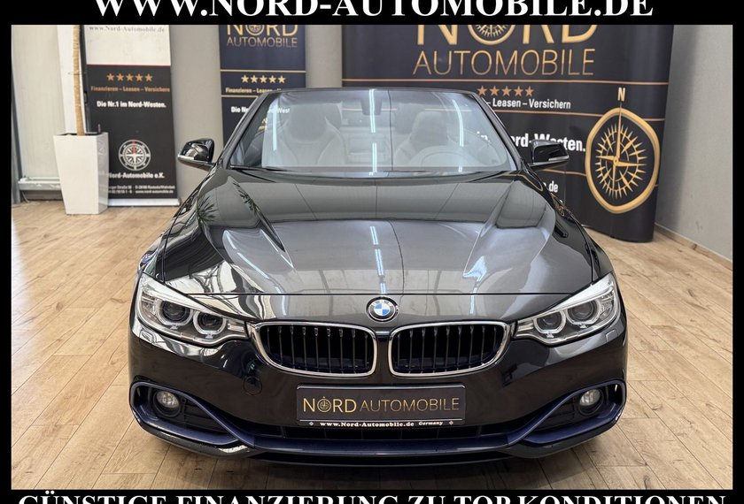 BMW 420 420 i Sport Line Cabrio *XENON*NAVI*LEDER*SHZ*