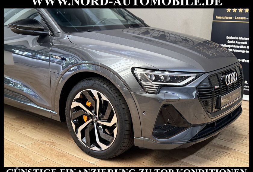 Audi e-tron e-tron 55 QU.S-Line Optik schwarz Pano/AHK/21/