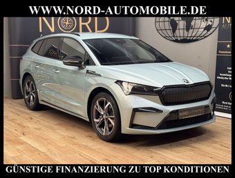 Skoda Enyaq Enyaq iV 60 Sportline Teilleder/Navi/LED/20