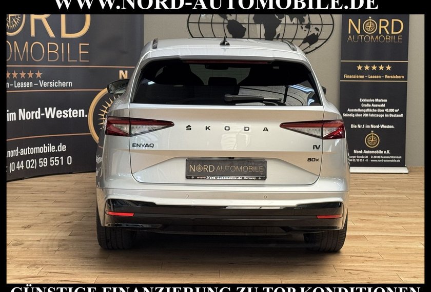 Skoda Enyaq Enyaq iV 80 x Sportline Wärmepumpe/AHK/Head-Up/