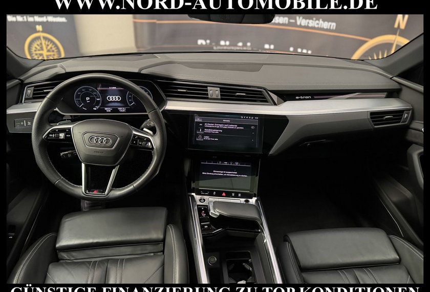 Audi e-tron e-tron 55 QU.S-Line Optik schwarz Pano/AHK/21/