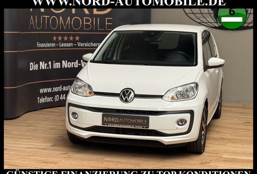 Volkswagen up! up! move up! ACTIVE 1.0 MPI 4 Türen Klima/Kamera