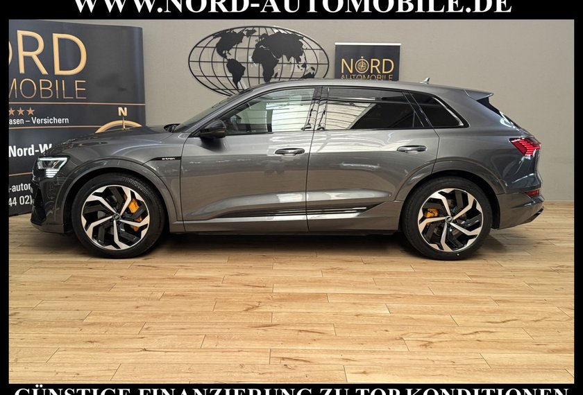 Audi e-tron e-tron 55 QU.S-Line Optik schwarz Pano/AHK/21/