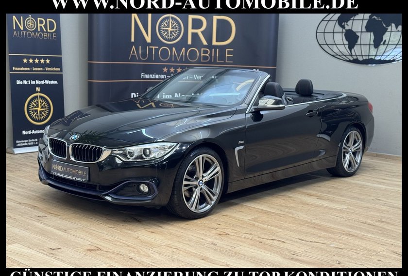 BMW 420 420 i Sport Line Cabrio *XENON*NAVI*LEDER*SHZ*